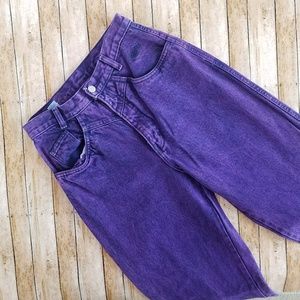 Amazing Vintage purple high waisted jeans
